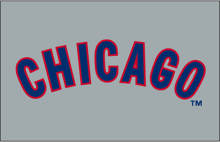 Chicago Cubs 1958-1968 Jersey Logo fabric transfer